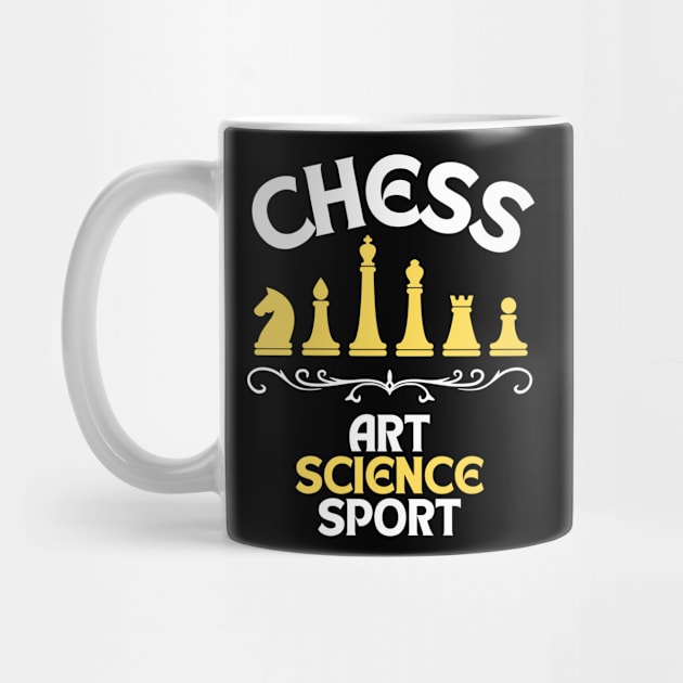 Chess - Art, science, sport by William Faria